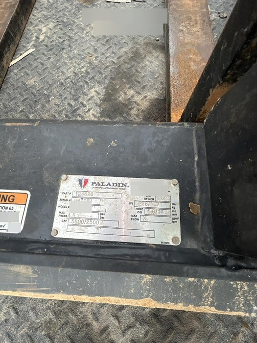 2024 PALADIN 72" Skid Steer Forks