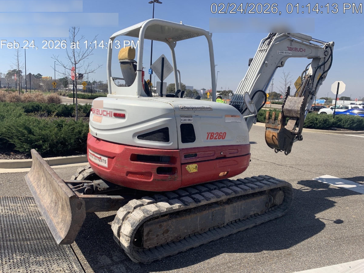 2019 TAKEUCHI TB260
