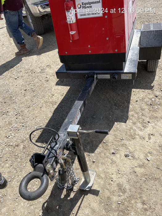 2023 Shindaiwa DGW400MDL Kubota D902 Engine, 23 HP, Dual Op Welder, Wire, Arc, Droop Stick, Tig, and CC Stick Functionality, Simulphase, 3 Phase and 1 Phase Gen Output, Single Axle NB Trlr, Slr Trckl Chrg 12V 12W, Fire Ext