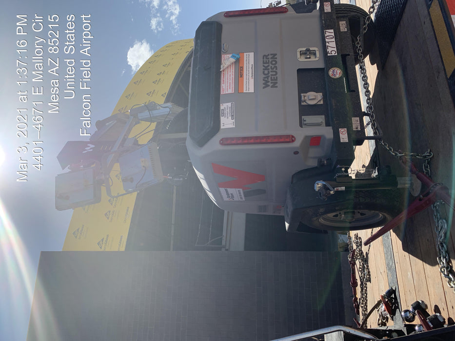 2019 Wacker Neuson LTV6K-LED Standard LED Towable Light Tower w/None