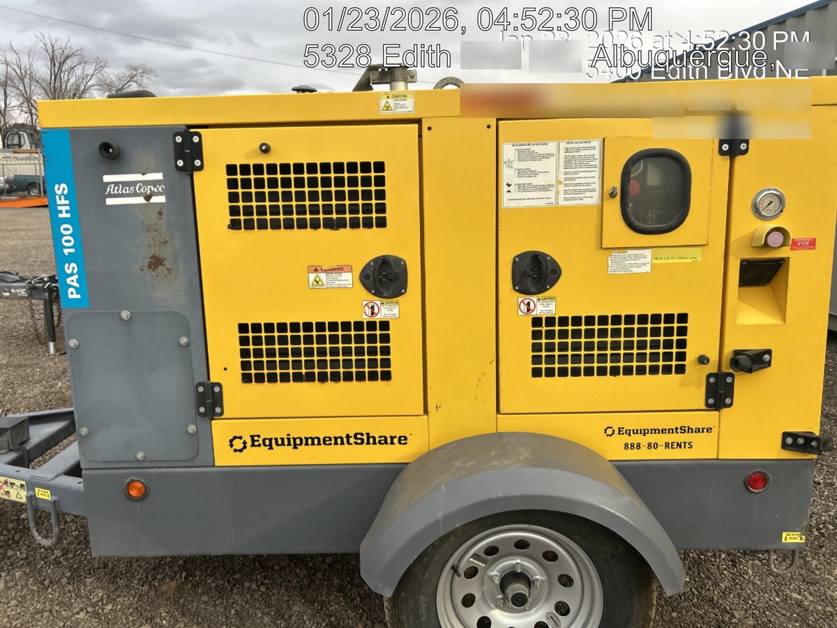 2021 ATLAS COPCO PAS 100 HF CS Enclosed