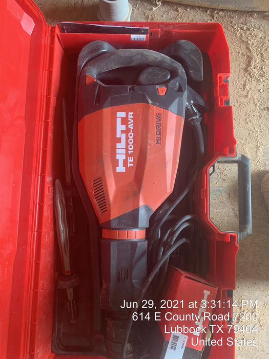 2019 HILTI TE 1000-AVR