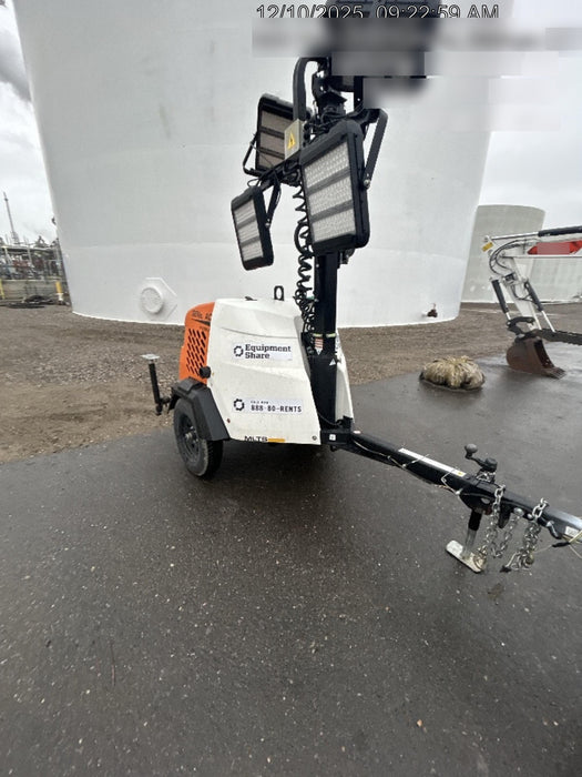 2024 Generac MLT2 Diesel, Flex Switch 120V Input, Powerzone Controller, 
(4) 320W LED Lights, 4kW Generator, 39.9 Gal Fuel Tank, 2" Ball, T3