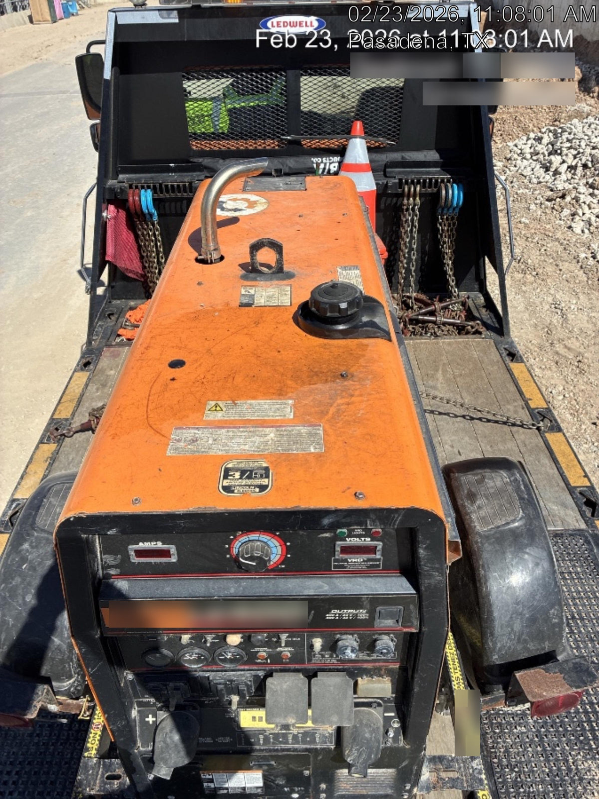 2022 Lincoln Electric LE400 Kubota V1505, Trlr, Cable Rack, Light Kit, ES Decals, T3