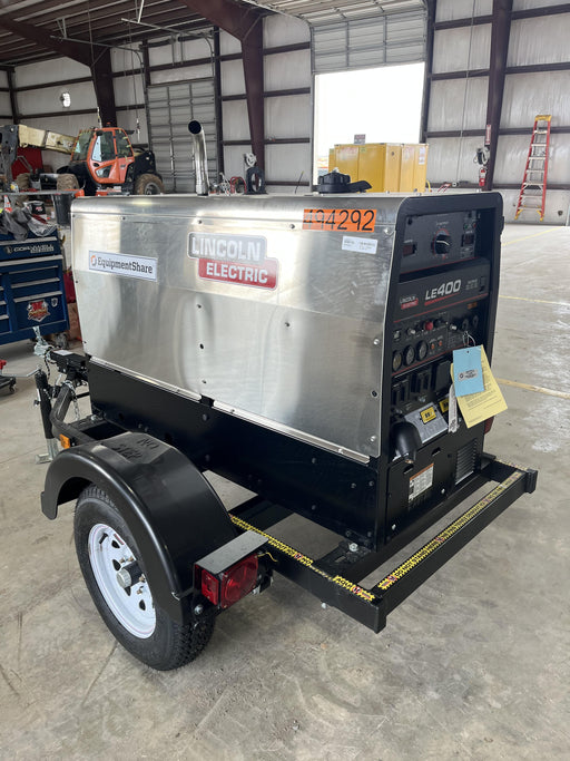 2025 Lincoln Electric LE400 Diesel, Kubota V1505, 22 HP, Trlr, Cable Rack, Light Kit, ES Decals, T3