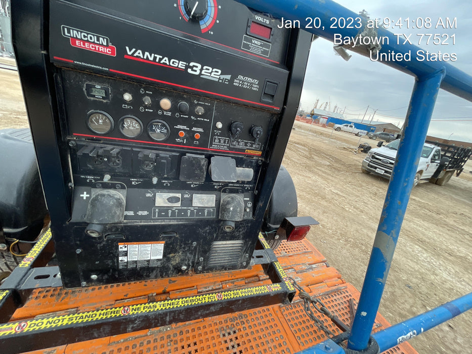 2021 Lincoln Electric Vantage 322 Ready Pak 3