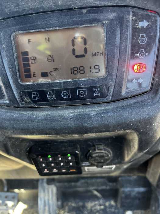 2022 Kubota RTV-X1140W-H Plastic Canopy, Windshield Acrylic Clear, LED Strobe Light, Wire Harness Kit, Back up Alarm