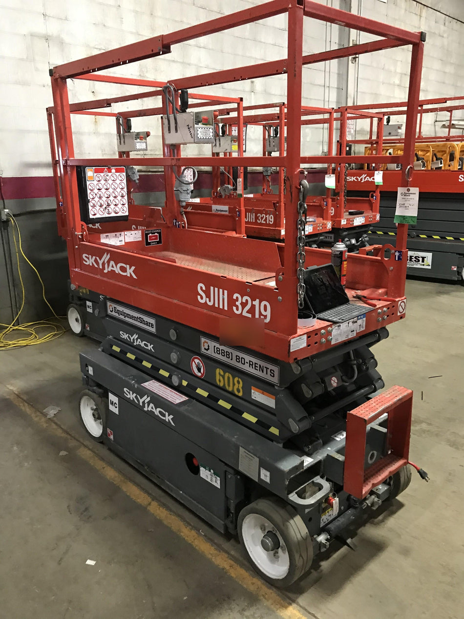 2017 Skyjack SJIII-3219 Standard Rental Specs