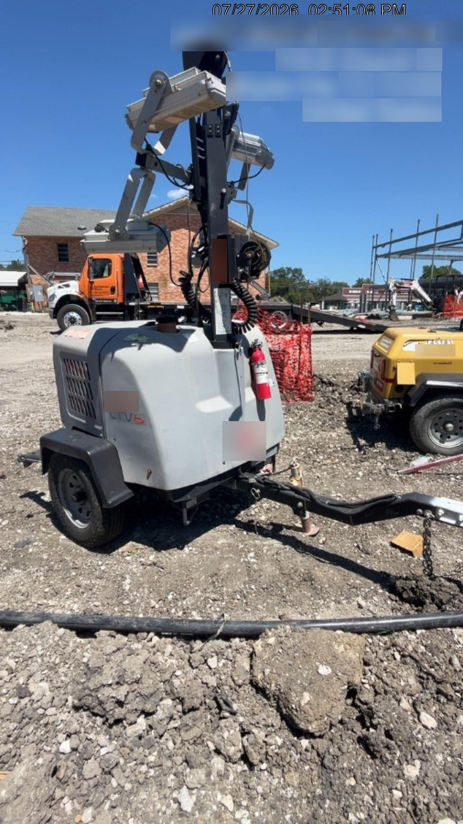 2019 Wacker Neuson LTV6K-LED Standard LED Towable Light Tower w/None