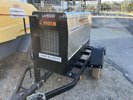 2024 Lincoln Electric LE400 Kubota V1505, Trlr, Cable Rack, Light Kit, ES Decals, T3