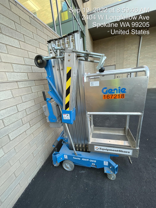 2021 GENIE AWP-30S DC