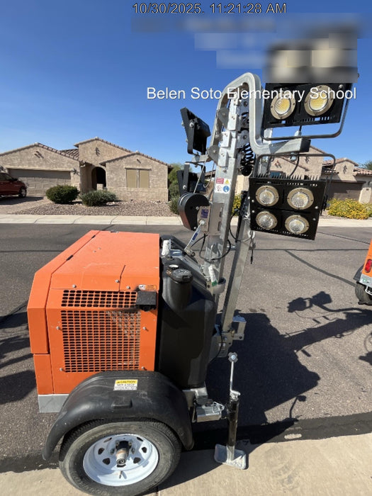 2024 Wanco WLTT-4MM4K Diesel, Deep Sea Controller, Shore Power Plug, Auto Start, (4) 350W LED Floodlights, 4kW Generator, 60 Gal Fuel Tank, 2" Ball, T3