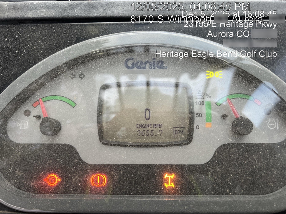 2019 Genie GTH-844 Cab/Heat/AC, Solid RT Tires, LED Work Lights, Beacon 60" QA Carriage, 48" Forks