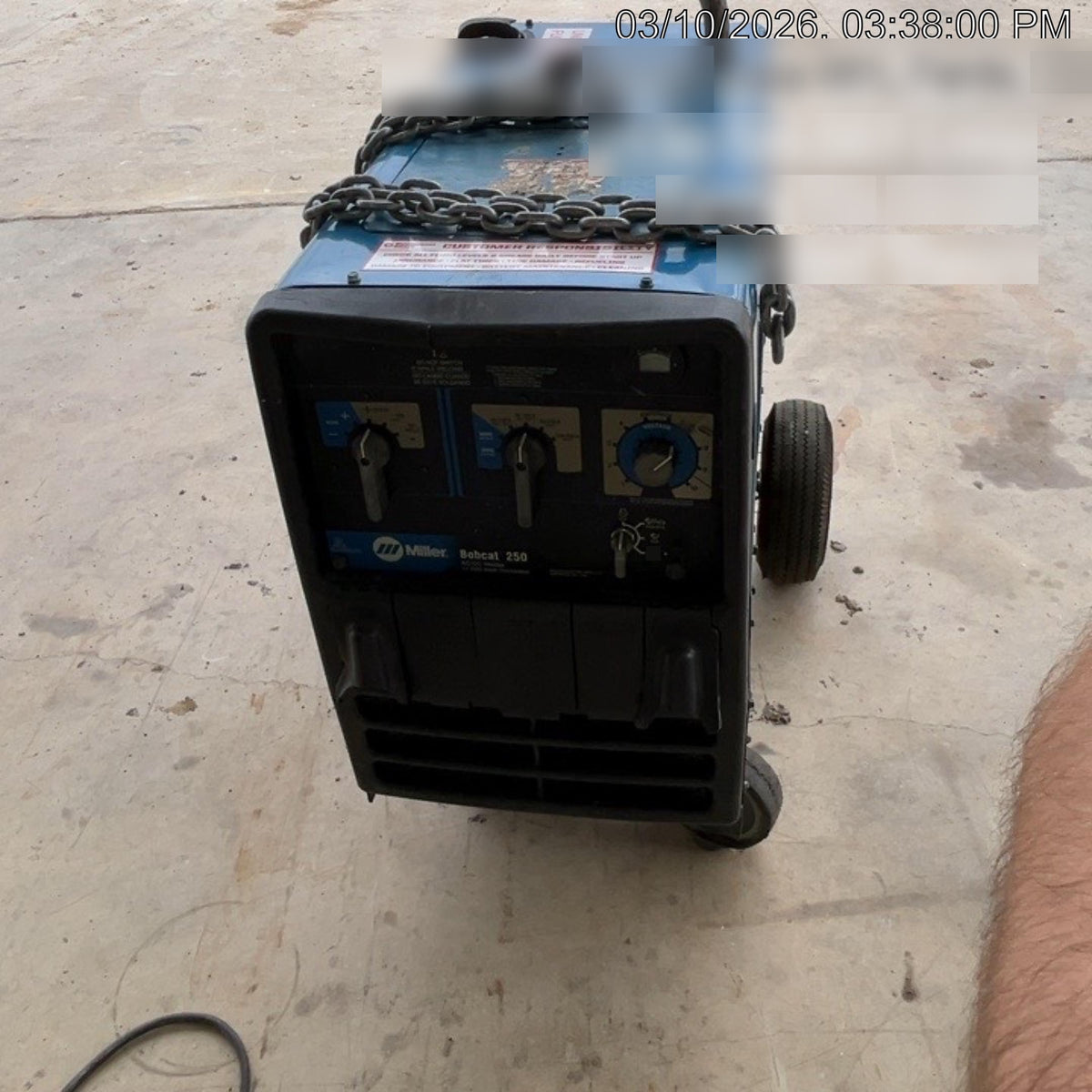 2019 MILLER ELECTRIC Bobcat 250 - Propane