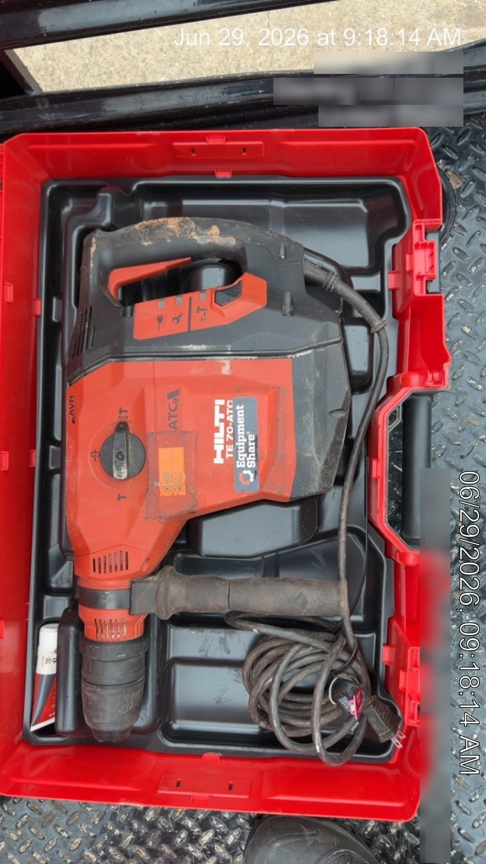 2021 HILTI TE 70-ATC/AVR