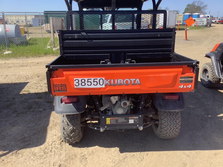 2019 Kubota RTV-X1140W-H 4wd Utility Cart, LED Strobe, Windshield Tempered Glass, Plastic Canopy, Wire Harness Kit, Backup Alarm