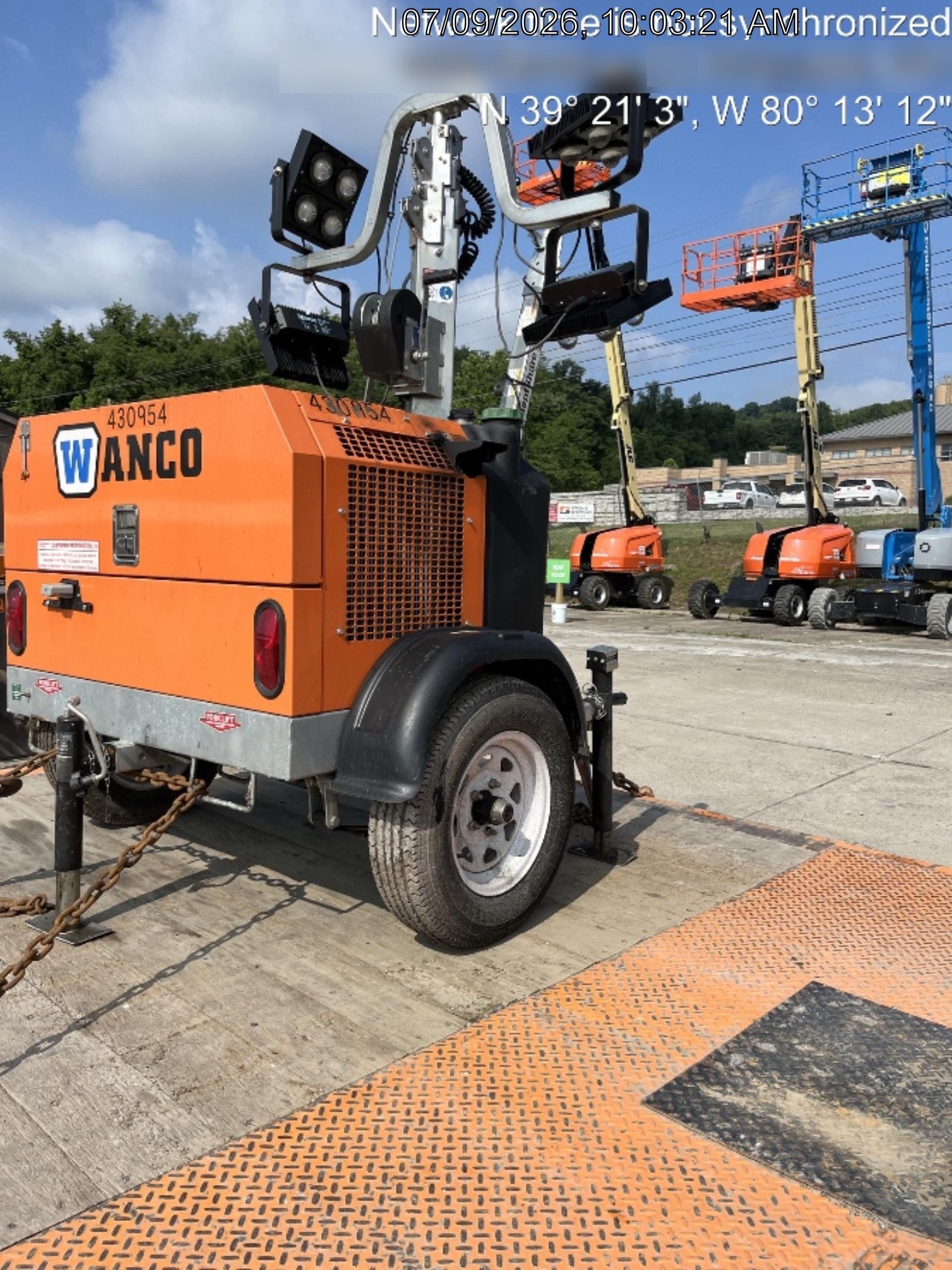 2024 Wanco WLTT-4MM4K Diesel, Deep Sea Controller, Shore Power Plug, Auto Start, (4) 350W LED Floodlights, 4kW Generator, 60 Gal Fuel Tank, 2" Ball, T3