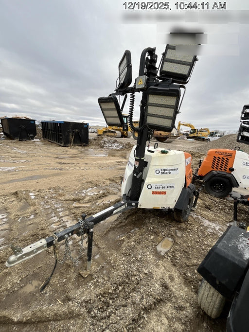 2023 Generac MLT2 Diesel, Flex Switch 120V Input, Powerzone Controller, (4) 320W LED Lights, 4kW Generator, 39.9 Gal Fuel Tank, 2" Ball, T3