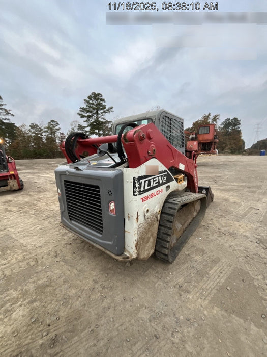 2019 Takeuchi TL12V2C Cab/Heat/AC, Back-up Alarm, Hydraulic QC w/80" HD Tooth Bucket