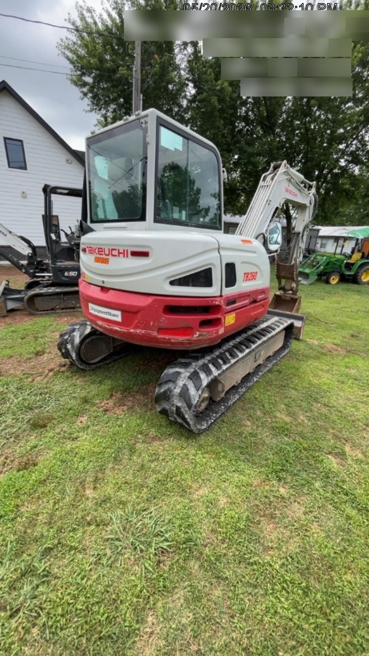 2020 TAKEUCHI TB260