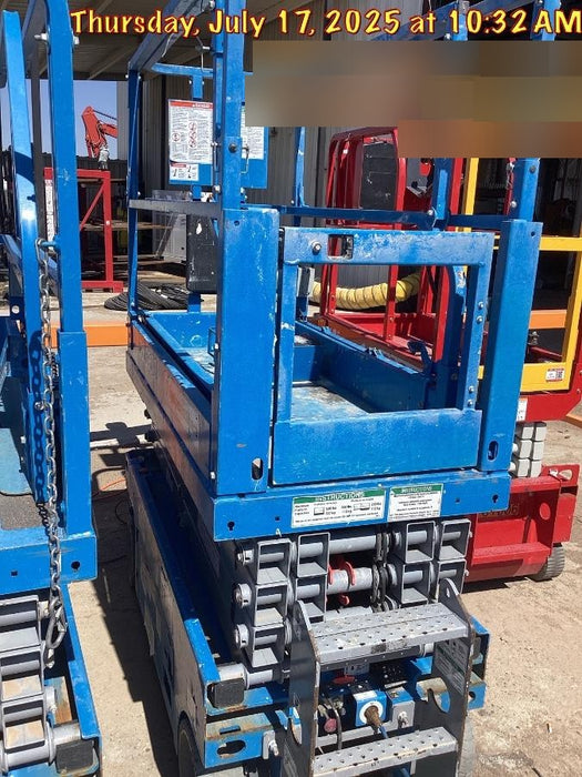 2020 Genie GS-1930 Solid Non Marking Tires, Beacon, Folding rails with half height swing gate