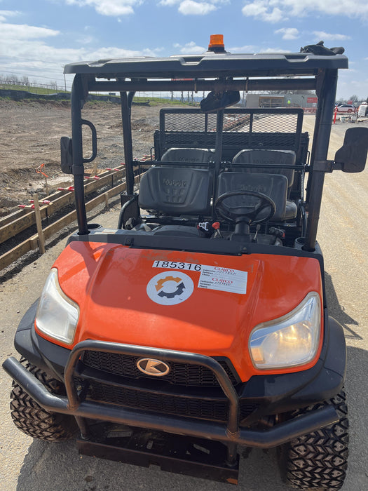 2022 Kubota RTV-X1140W-H Plastic Canopy, Windshield Acrylic Clear, LED Strobe Light, Wire Harness Kit, Back up Alarm