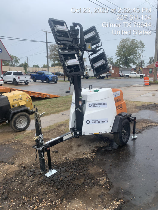 2023 Generac MLT2 Diesel, Flex Switch 120V Input, Powerzone Controller, (4) 320W LED Lights, 4kW Generator, 39.9 Gal Fuel Tank, 2" Ball, T3