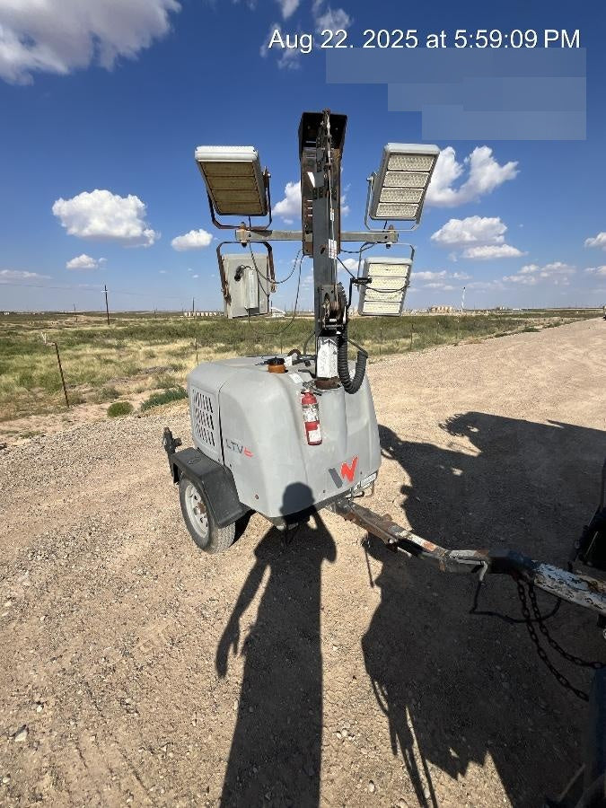 2019 Wacker Neuson LTV6K-LED LTV6K Light Tower, LED 300W, Telematics EQ SH Kubota