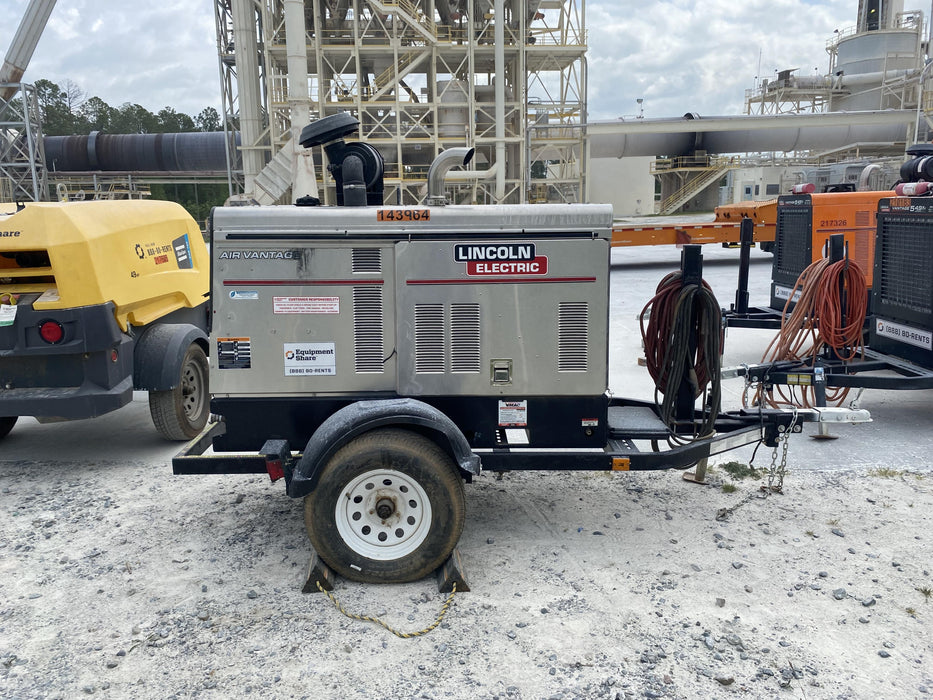 2021 Lincoln Electric Air Vantage 566 Air Vantage 566X Ready Pak 3 (includes trailer, cable rack, fender light kit); no telematics