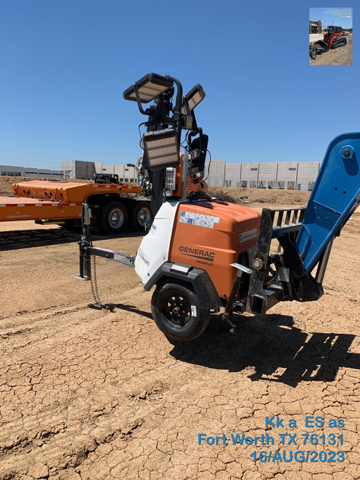 2023 Generac MLT2 Diesel, Flex Switch 120V Input, Powerzone Controller, (4) 320W LED Lights, 4kW Generator, 39.9 Gal Fuel Tank, 2" Ball, T3