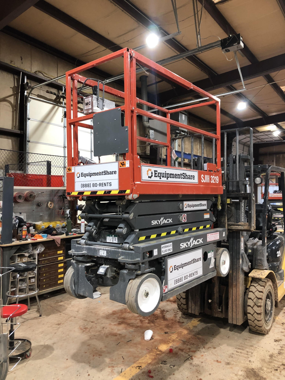 2019 Skyjack SJIII-3219 Standard Options, Trojan Batteries