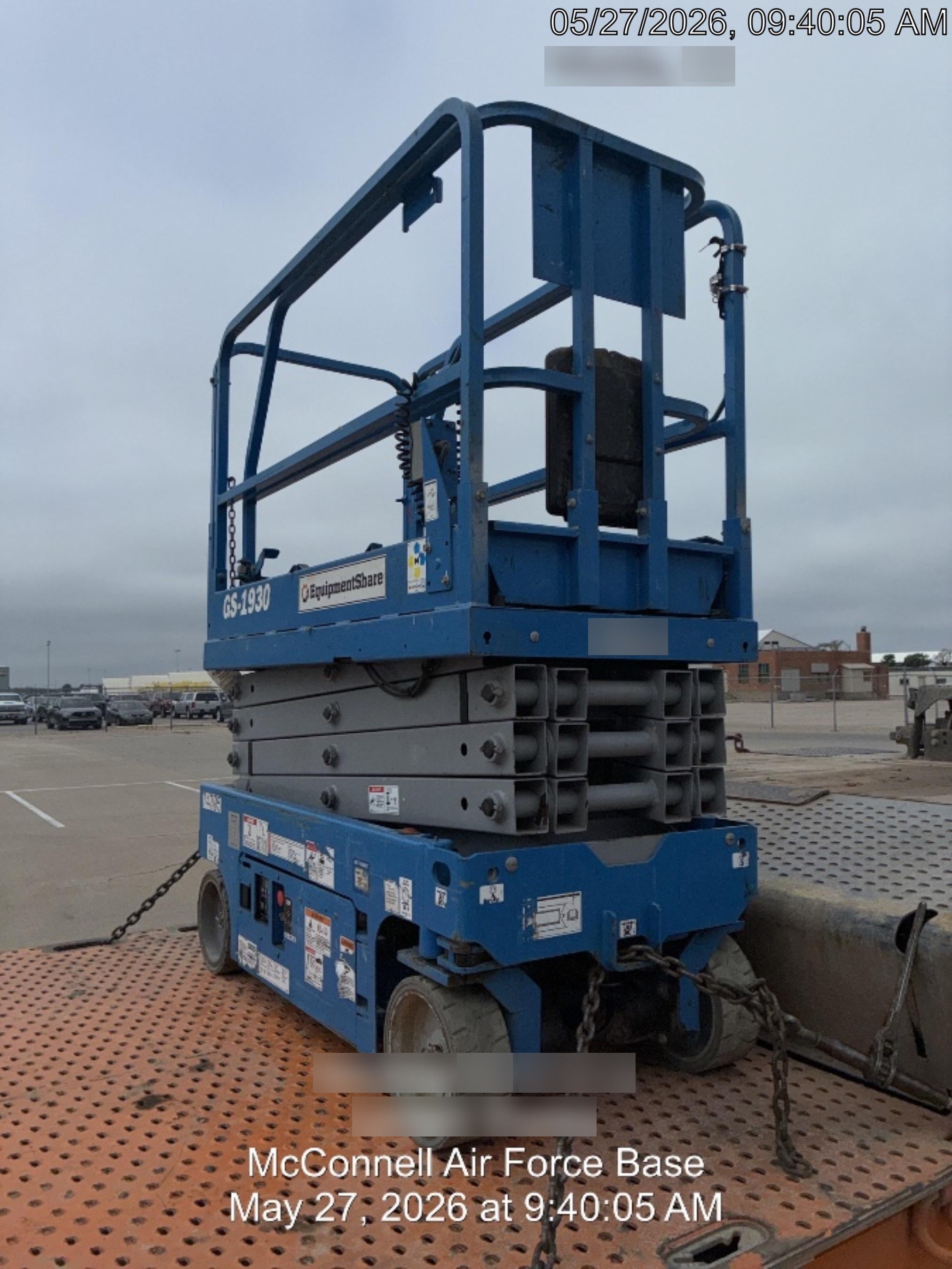 2020 Genie GS-1930 Fixed rails with chain entry gate - Pre A92.20