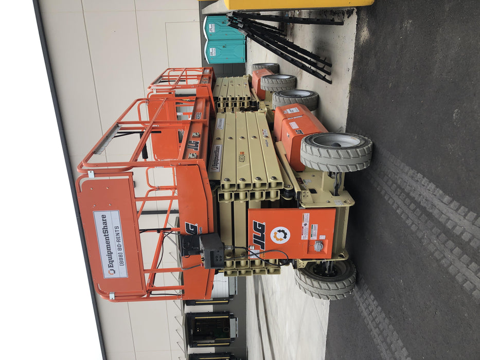 2019 JLG 4069LE Solid Non Marking Tires, Rotating Beacon