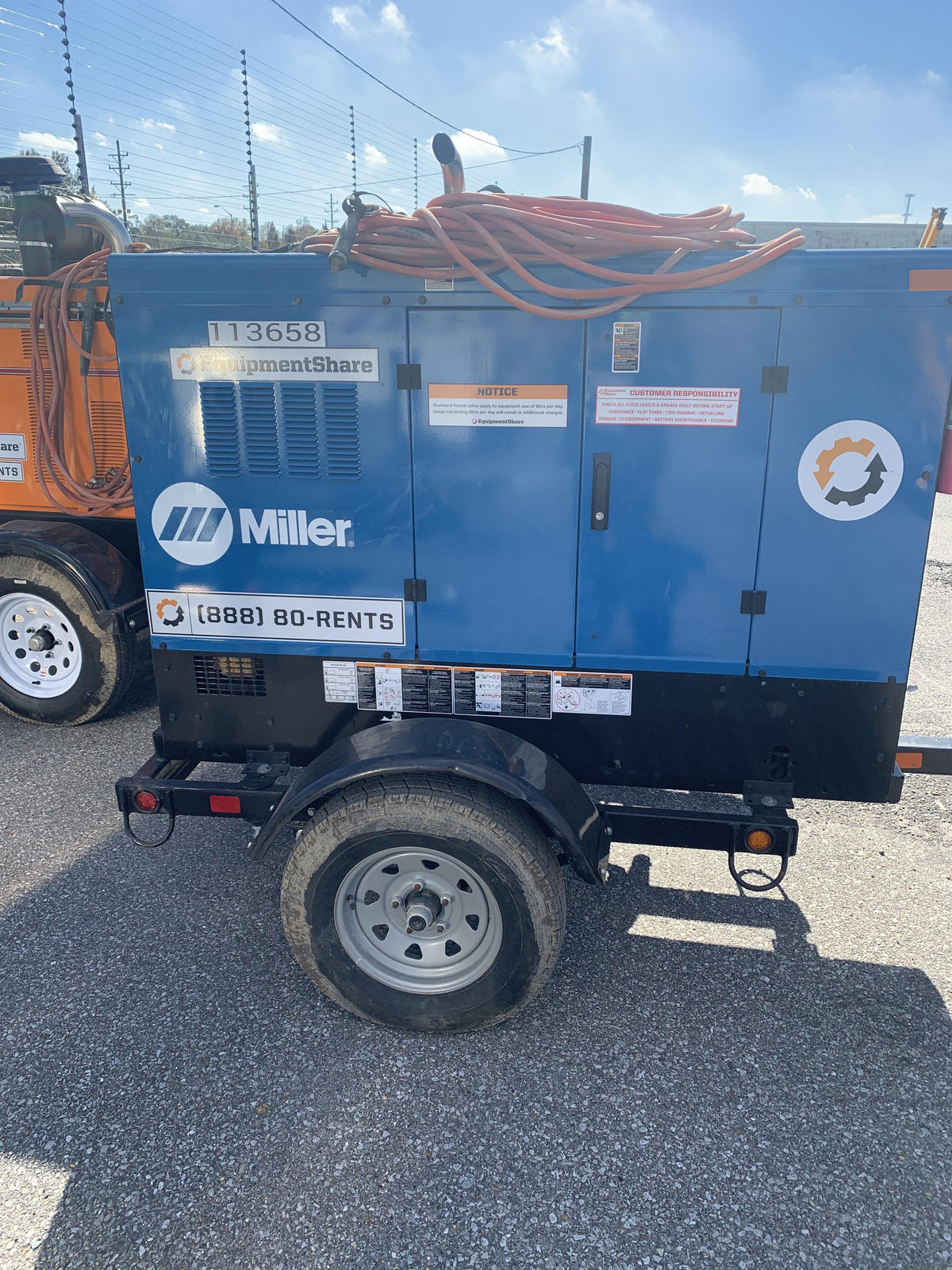 2020 MILLER ELECTRIC BB500