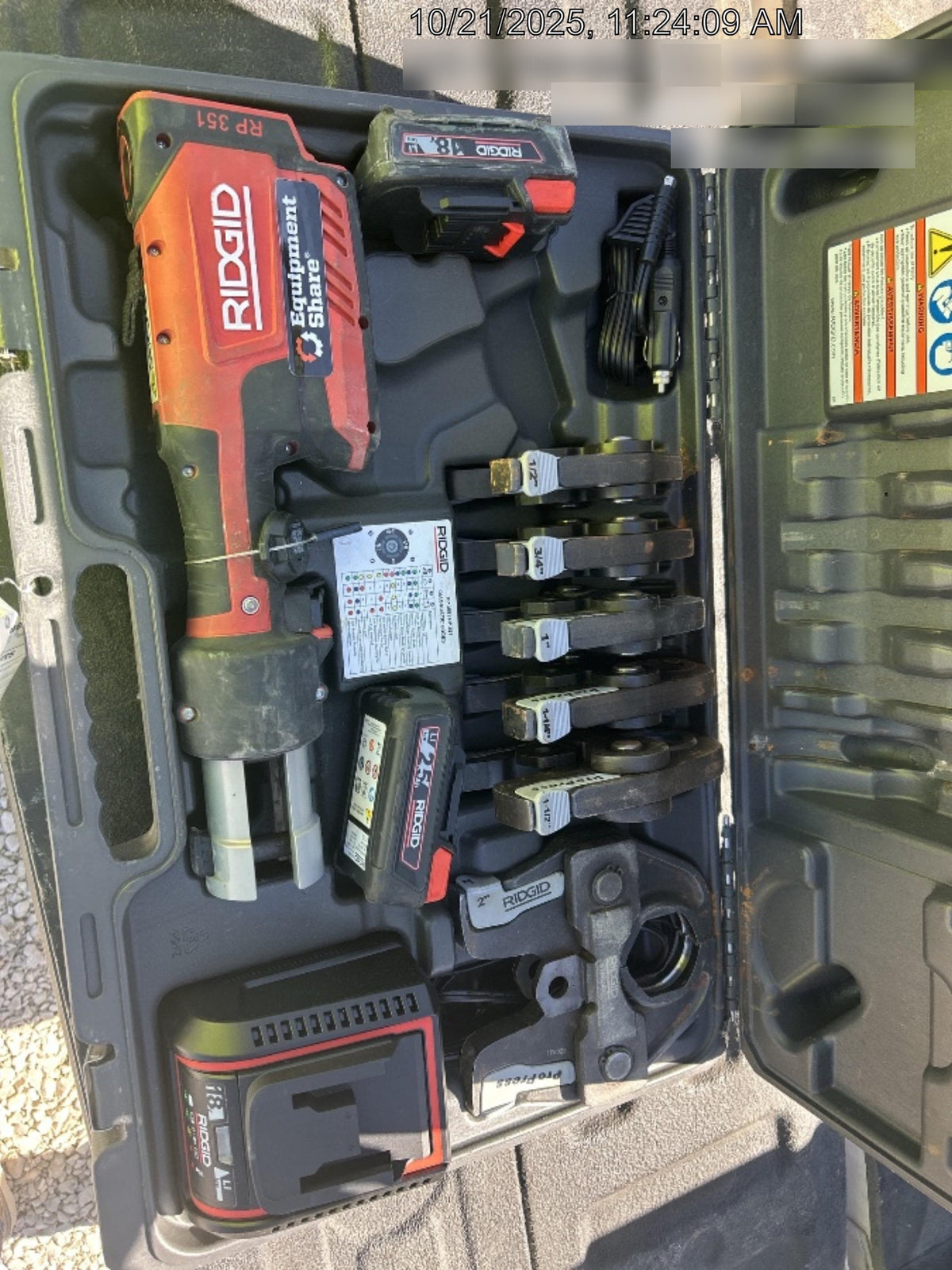 2022 RIDGID RP351