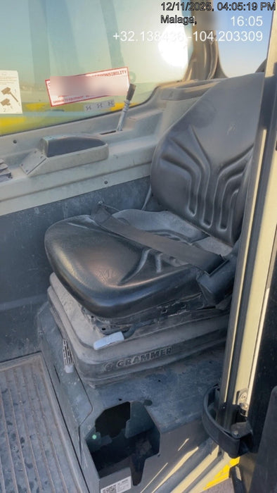 2018 Wacker Neuson TH627 Wacker Neuson TH627 Telehandler w/Canopy, Solid Tires, 48" Carriage and Forks