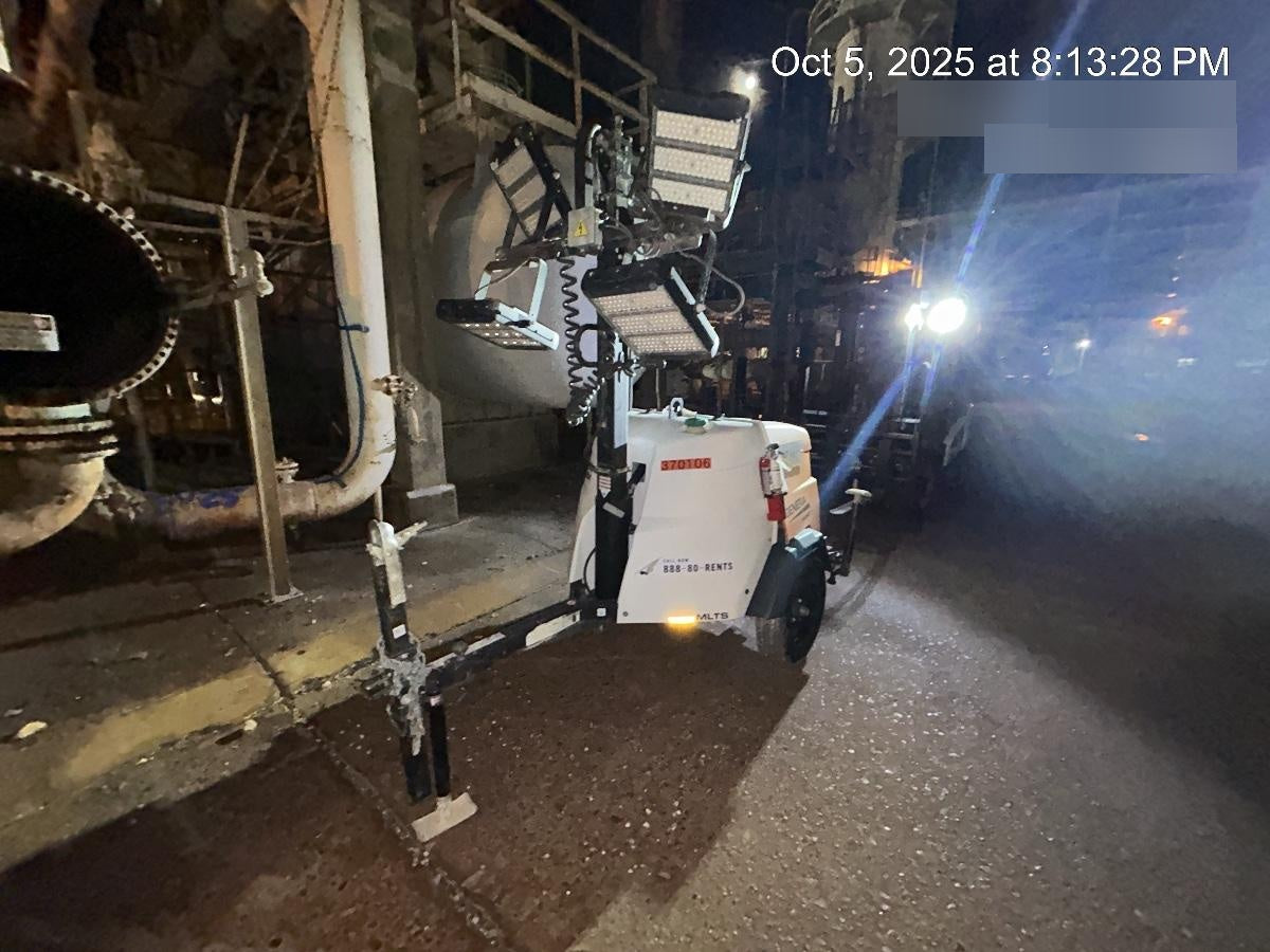 2023 Generac MLT2 Diesel, Flex Switch 120V Input, Powerzone Controller, 
(4) 320W LED Lights, 4kW Generator, 39.9 Gal Fuel Tank, 2" Ball, T3