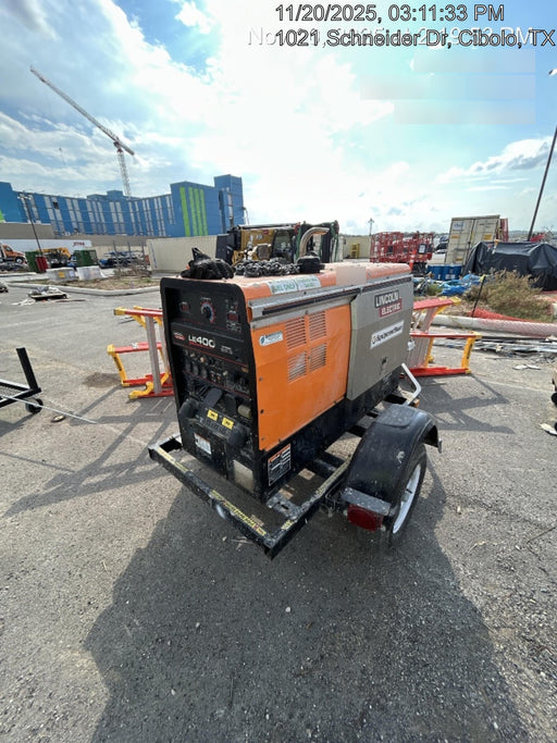 2022 Lincoln Electric LE400 Kubota V1505, Trlr, Cable Rack, Light Kit, ES Decals, T3