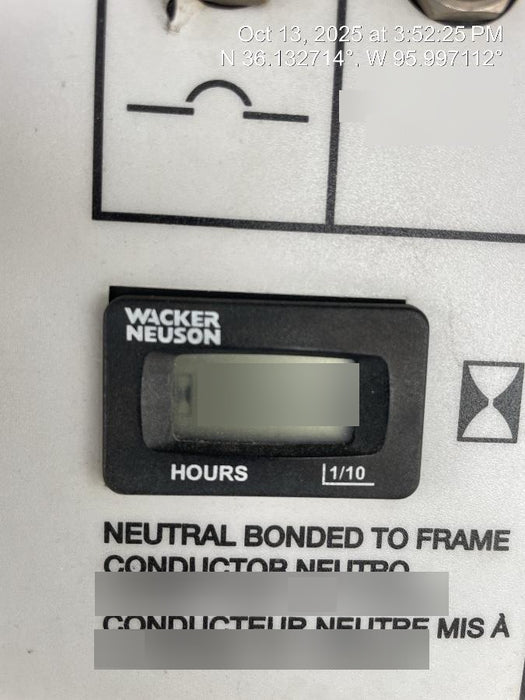 2019 Wacker Neuson LTV6L-MH Standard Options, ES Track Hardware, Fuel Level Sensor