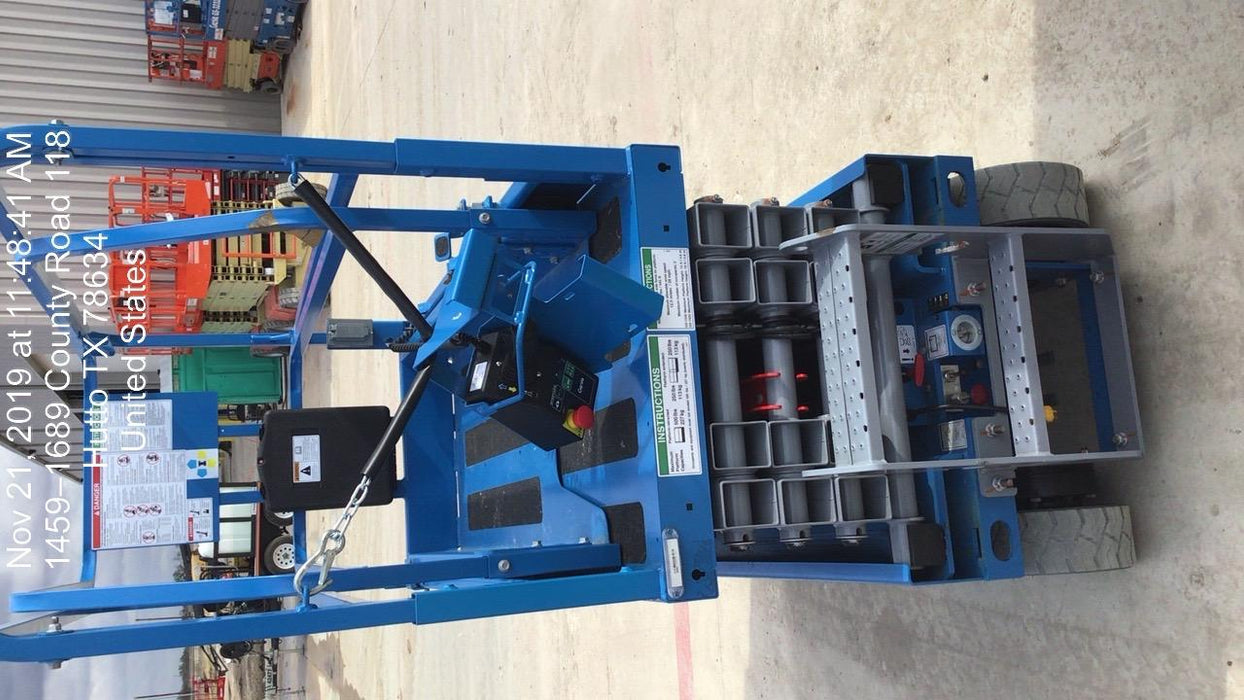 2019 Genie GS-1930 Fixed Rails with Chain Entry