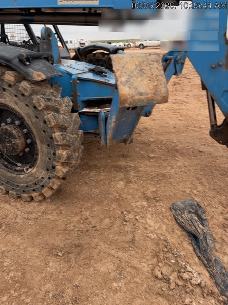 2018 Genie GTH-1056 Genie GTH-1056 w/ROPS, Work Lights, Solid Tires, RH Cab Mesh, Beacon, 60" Carriage and Forks