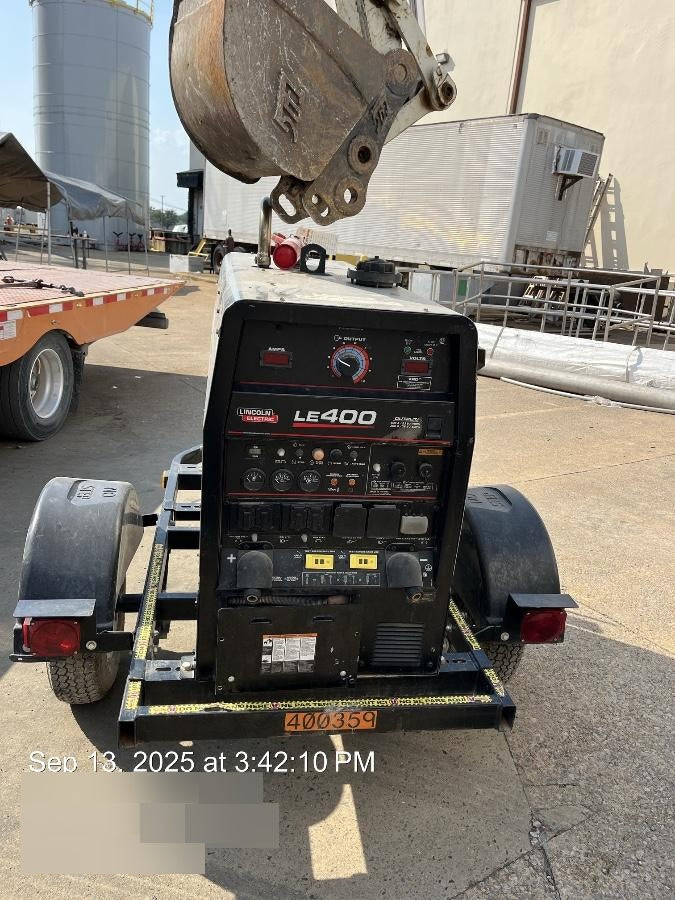 2024 Lincoln Electric LE400 Kubota V1505, Trlr, Cable Rack, Light Kit, ES Decals, T3