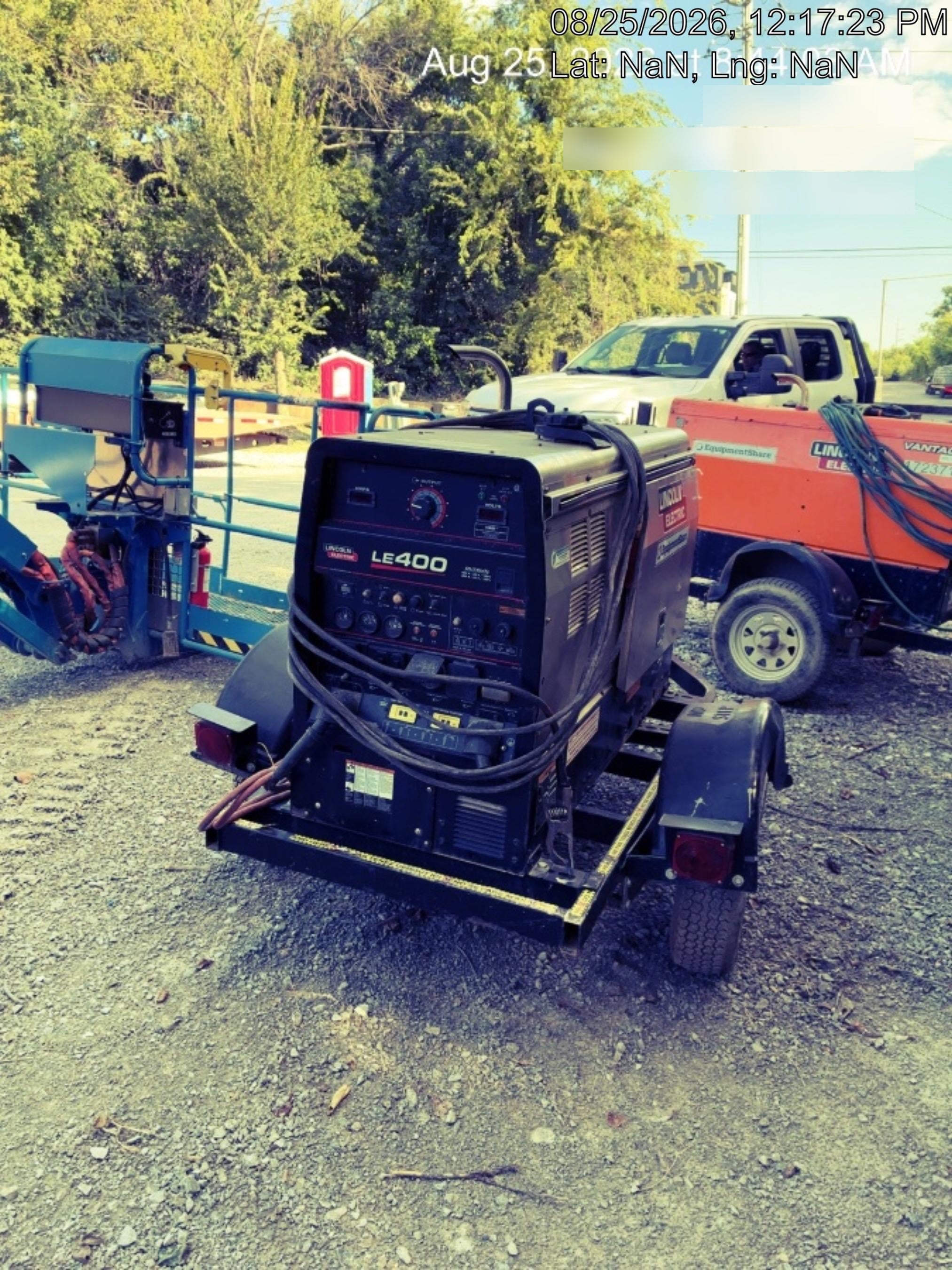 2024 Lincoln Electric LE400 Kubota V1505, Trlr, Cable Rack, Light Kit, ES Decals, T3