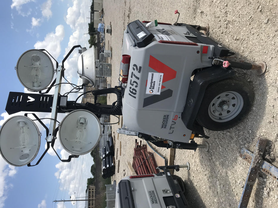 2019 Wacker Neuson LTV6K-LED LTV6K Light Tower, LED 300W, Telematics EQ SH Kubota