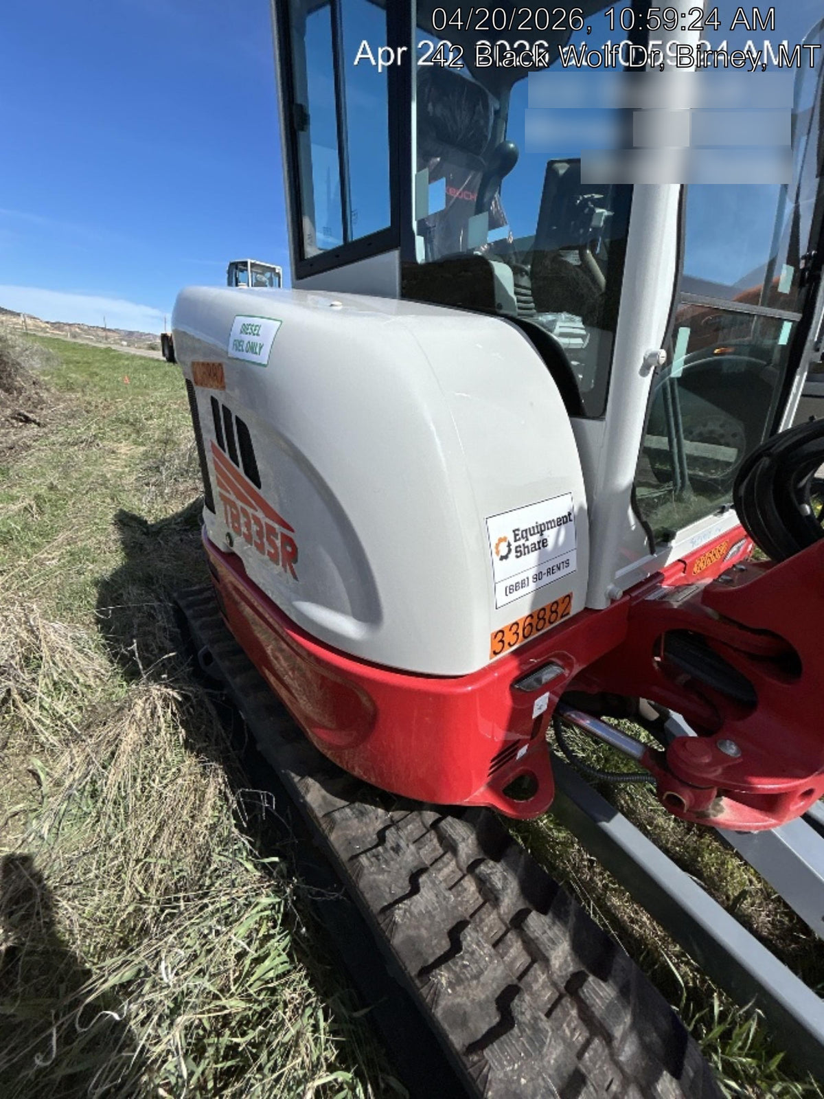 2023 TAKEUCHI TB335R2-CR