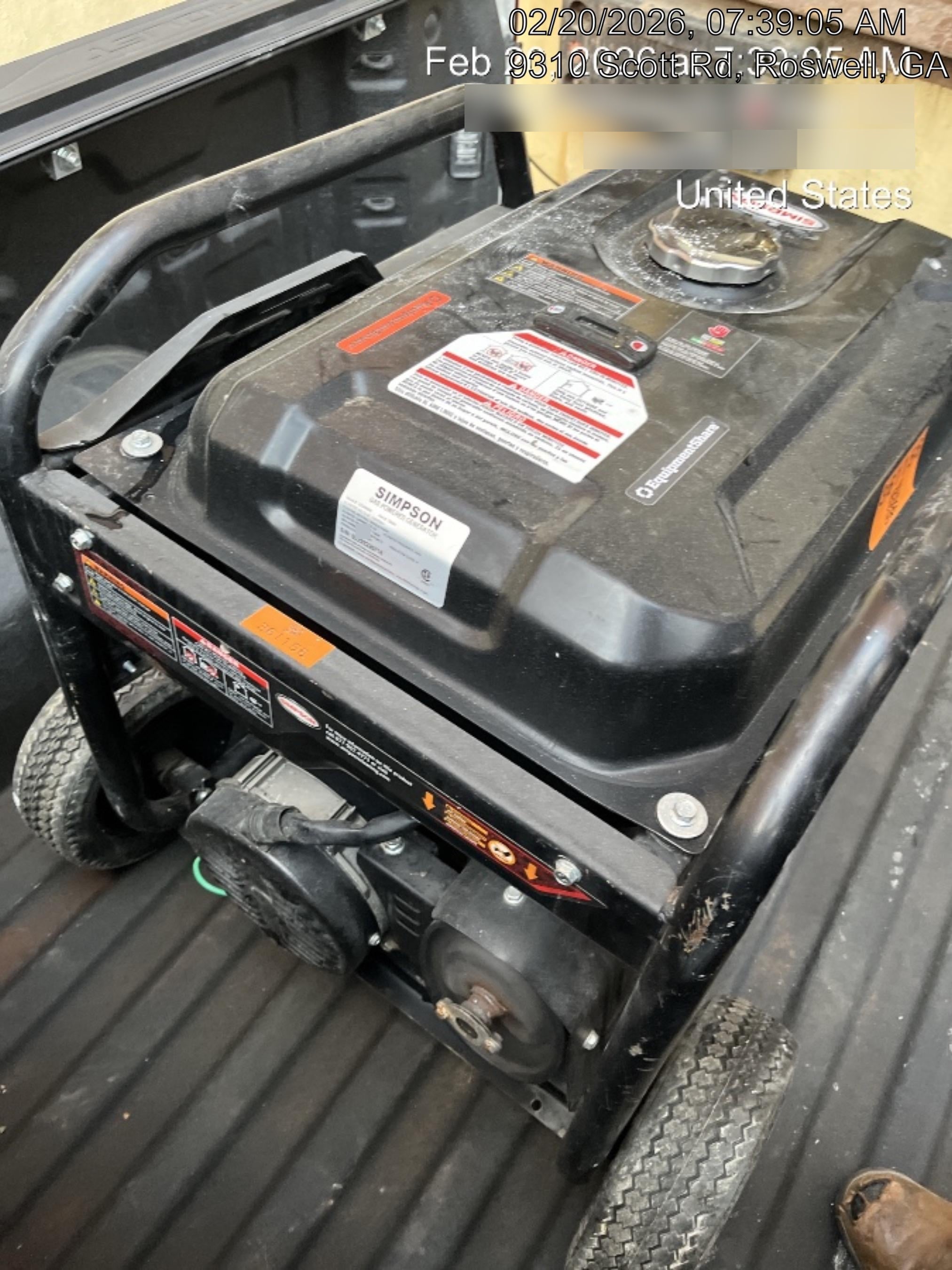2023 SIMPSON SCGH8500