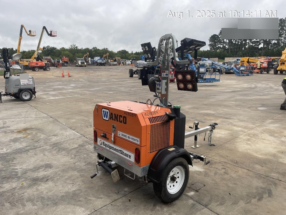 2024 Wanco WLTT-4MM4K Diesel, Deep Sea Controller, Shore Power Plug, Auto Start, (4) 350W LED Floodlights, 4kW Generator, 60 Gal Fuel Tank, 2" Ball, T3