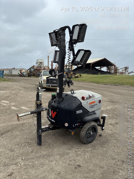 2024 Wacker Neuson LTT4 Diesel, Kohler KDW702, Deep Sea Controller, Auto Start, LED 320W, Bypass Outlet, T3