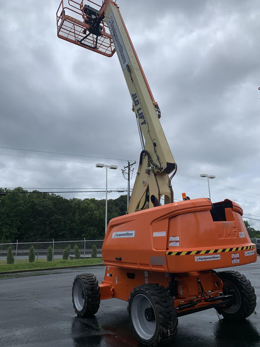 2020 JLG 600S Deutz Diesel, 4wd, FF Tires, Inward Self Closing Gate, Tool Tray, Beacon, 7.5kW Generator