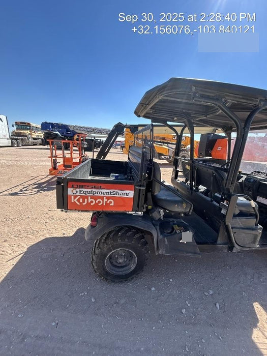 2022 Kubota RTV-X1140W-H Plastic Canopy, Windshield Acrylic Clear, LED Strobe Light, Wire Harness Kit, Back up Alarm